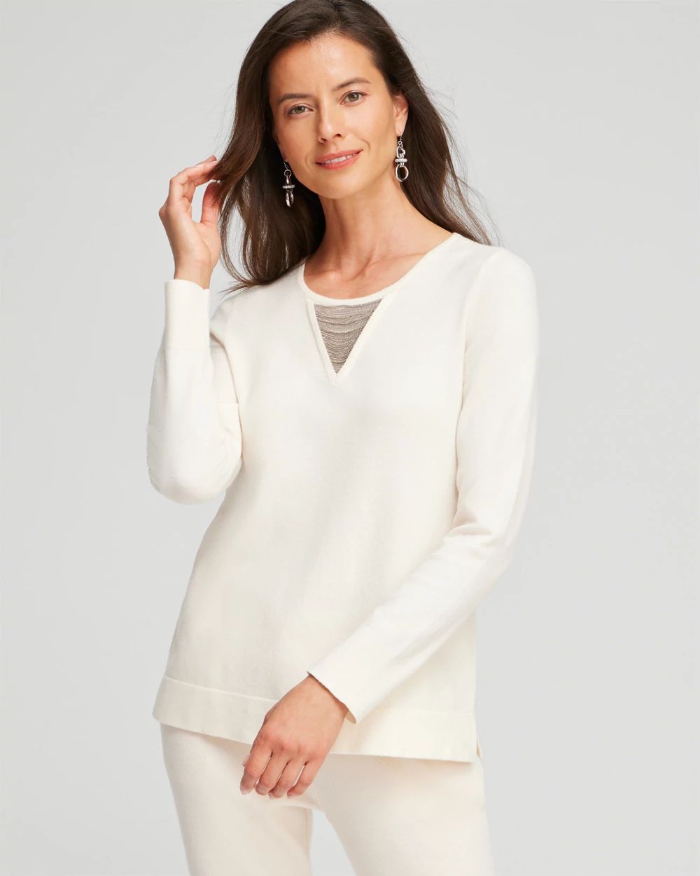 Zenergy® Zebra Cowl-Neck Top | Chico's